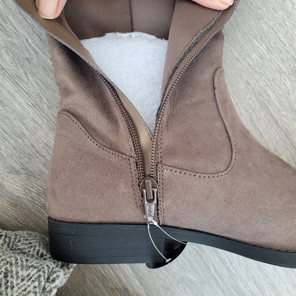 Style & Co Hayley Over The Knee Zip Boots Sz 6.5 - Picture 9 of 15